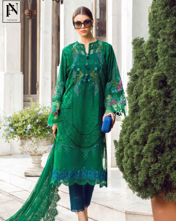 3 Piece - Unstitched Suit | Eid Lawn-24-02
