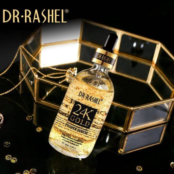 Dr.Rashel 24K Gold Radiance & Anti Aging Primer Serum - 100ml - Image 2