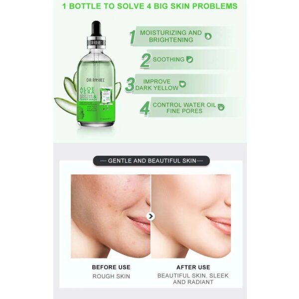 Dr.Rashel Aloe Vera Soothe & Smooth Primer Serum - 100ml - Image 11