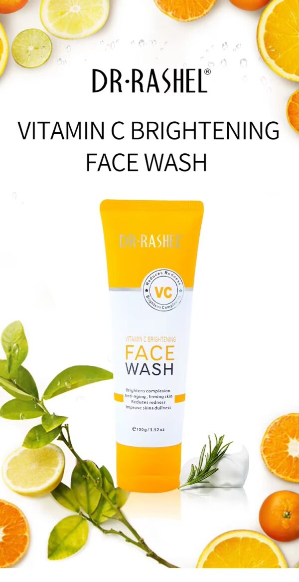 DR RASHEL Product Vitamin C Brightening Face Wash 100g