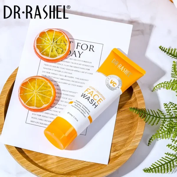 DR RASHEL Product Vitamin C Brightening Face Wash 100g - Image 8