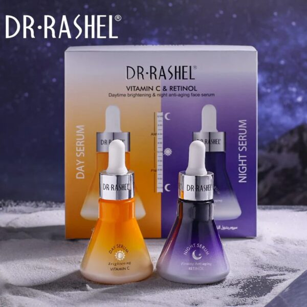 Dr.Rashel Vitamin C & Rentinol Day & Night Face Serum - Image 7