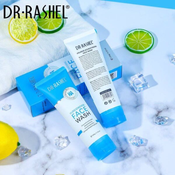 DR RASHEL Hyaluronic Acid Moisturizing and Smooth Face Wash - Image 4