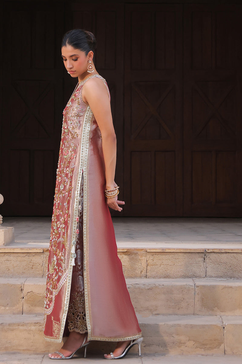 Champagne Pink Embellished Dress